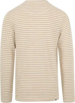 Anerkjendt Trui Sail Strepen Beige -Kleding Verkoop 76609 4