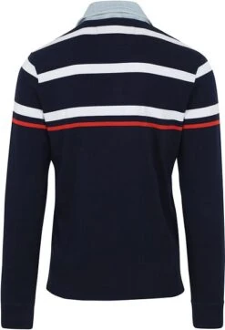 NZA Polo Waimate Strepen Donkerblauw -Kleding Verkoop 76612 4