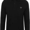 Fred Perry Polo Lange Mouwen M6006 Zwart 1 Fred Perry Polo Lange Mouwen M6006 Zwart -Kleding Verkoop 76707 1