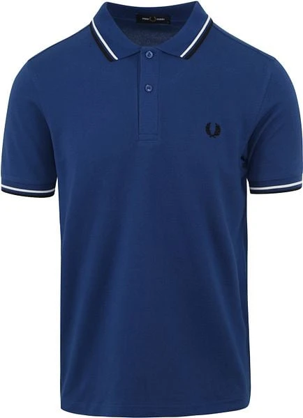 Fred Perry Polo Kobalt Blauw 7 Fred Perry Polo Kobalt Blauw - Image 5
