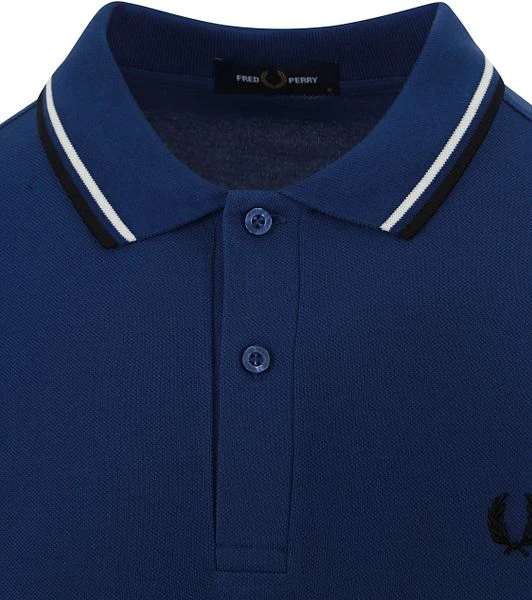 Fred Perry Polo Kobalt Blauw 4 Fred Perry Polo Kobalt Blauw - Image 2