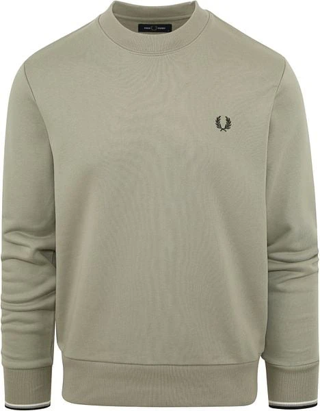Fred Perry Sweater Logo Lichtgroen 7 Fred Perry Sweater Logo Lichtgroen - Image 5