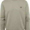 Fred Perry Sweater Logo Lichtgroen -Kleding Verkoop 76715 1