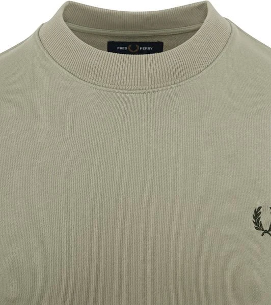 Fred Perry Sweater Logo Lichtgroen 8 Fred Perry Sweater Logo Lichtgroen - Image 6