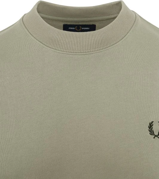 Fred Perry Sweater Logo Lichtgroen 4 Fred Perry Sweater Logo Lichtgroen - Image 2