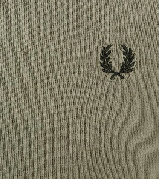 Fred Perry Sweater Logo Lichtgroen 5 Fred Perry Sweater Logo Lichtgroen - Image 3