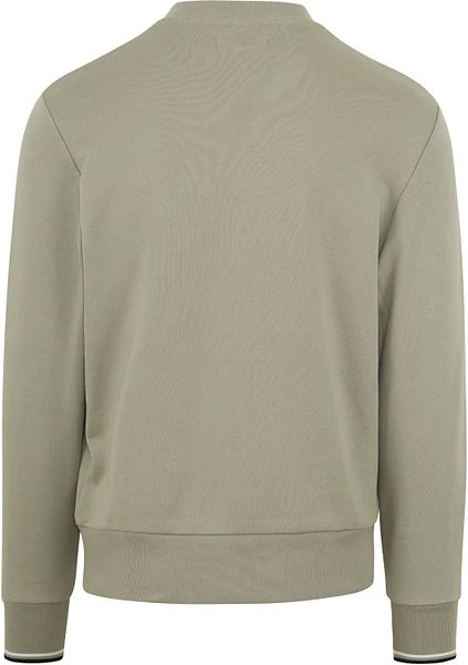 Fred Perry Sweater Logo Lichtgroen 6 Fred Perry Sweater Logo Lichtgroen - Image 4