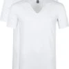 Alan Red T-Shirt Extra Diepe V-Hals Stretch -Kleding Verkoop 7673 13