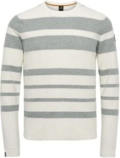 Vanguard Pullover Strepen Grijs -Kleding Verkoop 76733 1 1