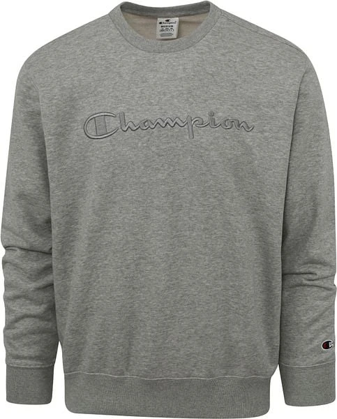 Champion Sweater Logo Grijs 8 Champion Sweater Logo Grijs - Image 6