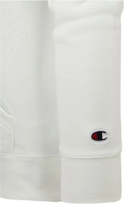 Champion Sweat Hoodie Logo Wit -Kleding Verkoop 76761 5