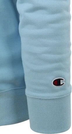 Champion Hoodie Logo Lichtblauw 12 Champion Hoodie Logo Lichtblauw -Kleding Verkoop 76762 5