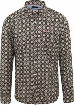 NZA Overhemd Huntly Groen Multicolour