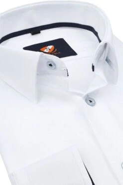 Suitable Overhemd 261-1 Wit -Kleding Verkoop 76825 8