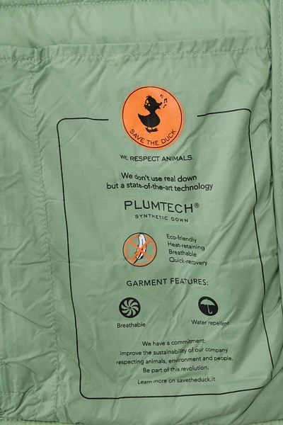 Save The Duck Jas Alex Licht Groen 8 Save The Duck Jas Alex Licht Groen - Image 6
