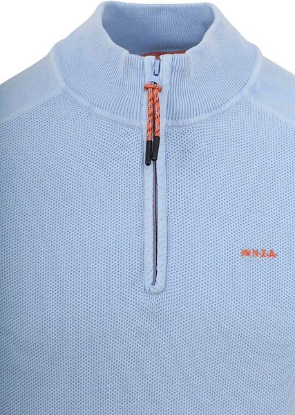NZA Half Zip Trui Muddy's Licht Blauw 4 NZA Half Zip Trui Muddy's Licht Blauw - Image 2