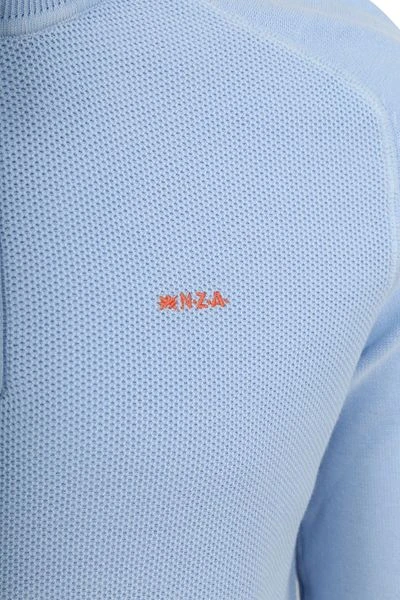 NZA Half Zip Trui Muddy's Licht Blauw 5 NZA Half Zip Trui Muddy's Licht Blauw - Image 3