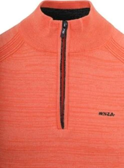 NZA Half Zip Trui Kurow Fel Oranje -Kleding Verkoop 76897 2 1