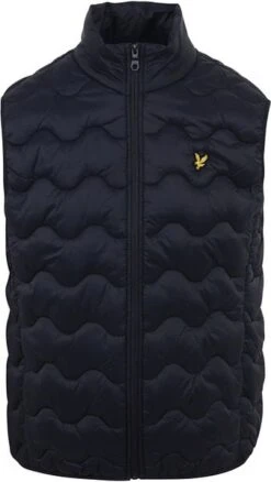 Lyle & Scott Bodywarmer Quilted Navy -Kleding Verkoop 76902 1 1