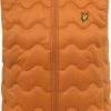 Lyle & Scott Bodywarmer Quilted Oranje