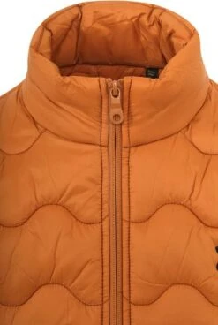 Lyle & Scott Bodywarmer Quilted Oranje -Kleding Verkoop 76903 2 1