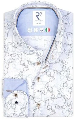 R2 Overhemd Koffiekopjes Wit -Kleding Verkoop 76924 1 1