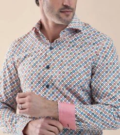 R2 Overhemd Print Multicolour 10 R2 Overhemd Print Multicolour -Kleding Verkoop 76926 3