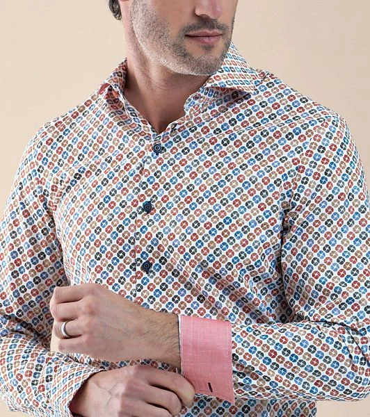 R2 Overhemd Print Multicolour 5 R2 Overhemd Print Multicolour - Image 3