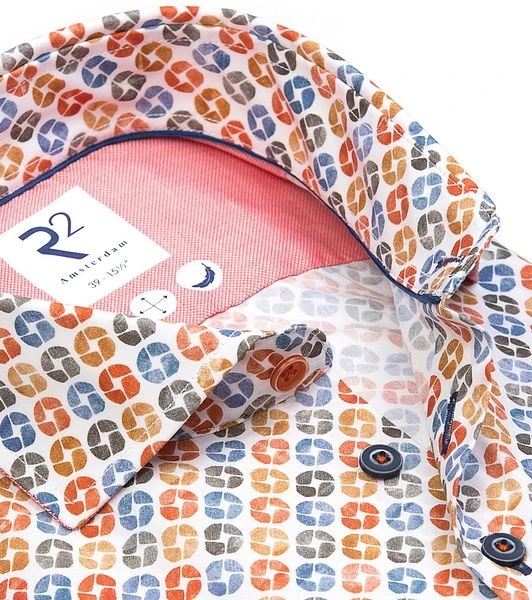 R2 Overhemd Print Multicolour 6 R2 Overhemd Print Multicolour - Image 4