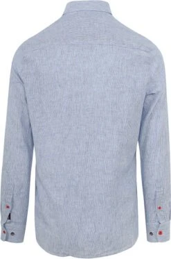 NZA Overhemd Rum Streep Blauw -Kleding Verkoop 76928 4