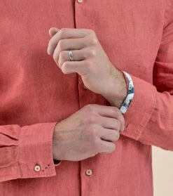 R2 Linnen Overhemd Oranje 10 R2 Linnen Overhemd Oranje -Kleding Verkoop 76940 3