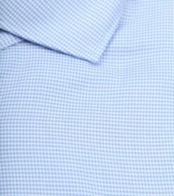 Profuomo Dobby Overhemd Blauw -Kleding Verkoop 76968 5 1