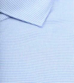 Profuomo Dobby Overhemd Blauw -Kleding Verkoop 76968 5