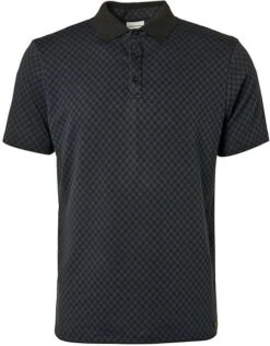 No-Excess No Excess Polo Geblokt Patroon Zwart Navy -Kleding Verkoop 76988 1 1