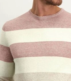 State Of Art Trui Strepen Beige -Kleding Verkoop 77002 4