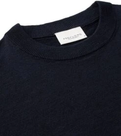 Profuomo Trui Linnen Navy -Kleding Verkoop 77037 2 1
