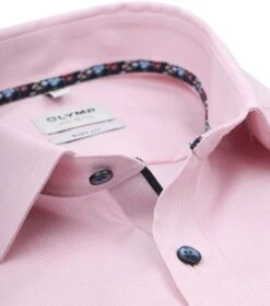 OLYMP Level 5 Overhemd Roze -Kleding Verkoop 77084 2 1