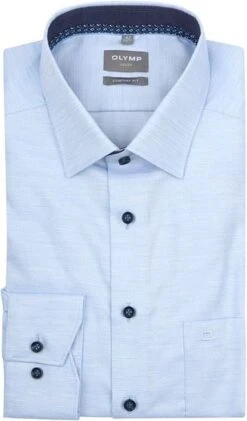 OLYMP Overhemd Luxor Comfort Fit Lichtblauw -Kleding Verkoop 77087 1 1