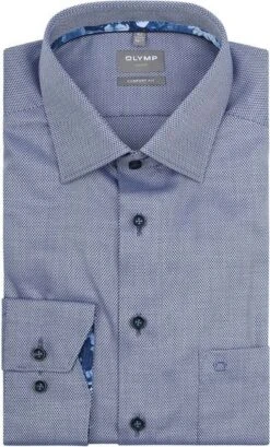 OLYMP Overhemd Luxor Comfort Fit Blauw 11 OLYMP Overhemd Luxor Comfort Fit Blauw -Kleding Verkoop 77088 1 1