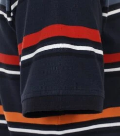 Casa Moda Poloshirt Strepen Navy -Kleding Verkoop 77091 3