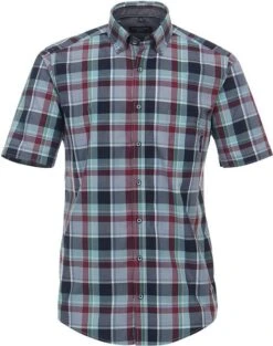 Casa Moda Overhemd Short Sleeve Multicolour Geruit -Kleding Verkoop 77098 1 1