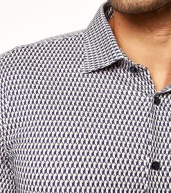 Desoto Overhemd Kubus Navy -Kleding Verkoop 77108 5