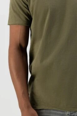 Dstrezzed Mc Queen T-shirt Army Groen -Kleding Verkoop 77120 5