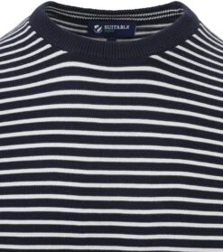 Suitable Respect Trui Otto Blauw Streep 10 Suitable Respect Trui Otto Blauw Streep -Kleding Verkoop 77150 2