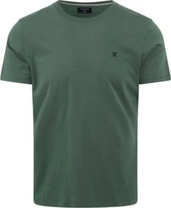 Hackett T-Shirt Donkergroen