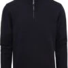 Gant Halfzip Trui Navy 1 Gant Halfzip Trui Navy -Kleding Verkoop 77217 1
