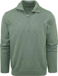 Gant Halfzip Trui Groen -Kleding Verkoop 77236 1 1