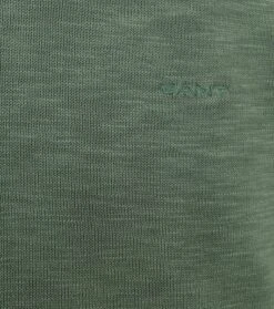 Gant Halfzip Trui Groen -Kleding Verkoop 77236 3