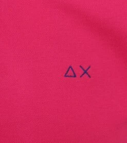 Sun68 Poloshirt Small Stripe Roze -Kleding Verkoop 77263 3