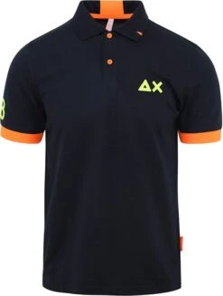 Sun68 Poloshirt Logo Navy